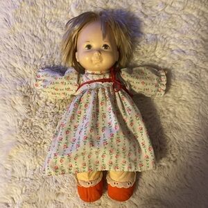 Vintage Fisher Price 1973 Baby Ann Lapsitter Doll, #204, 13”